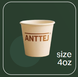 كوب ورقي صغير 4 Oz أونصات أنتج